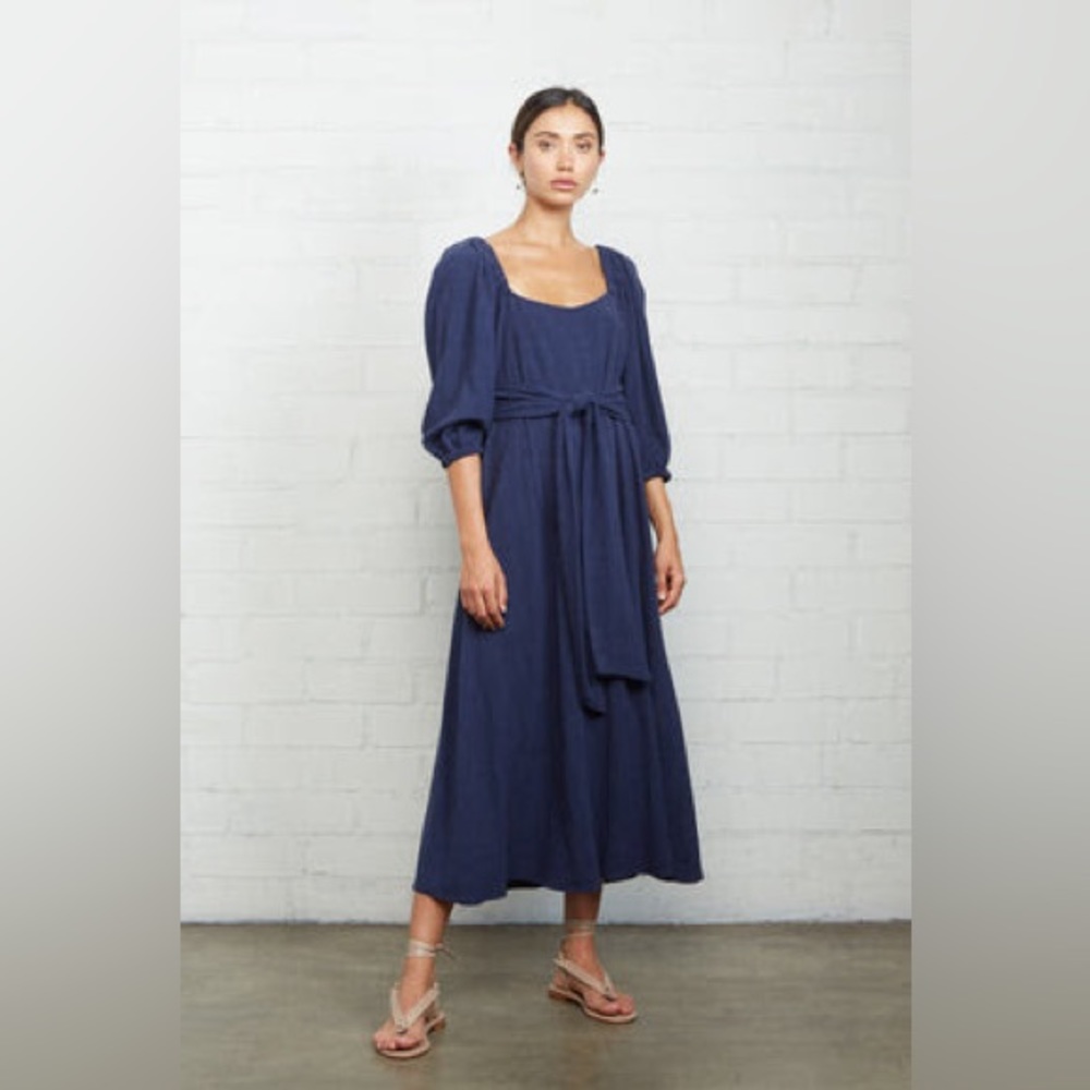 Rachel Pally Linen Eris dress - Indigo